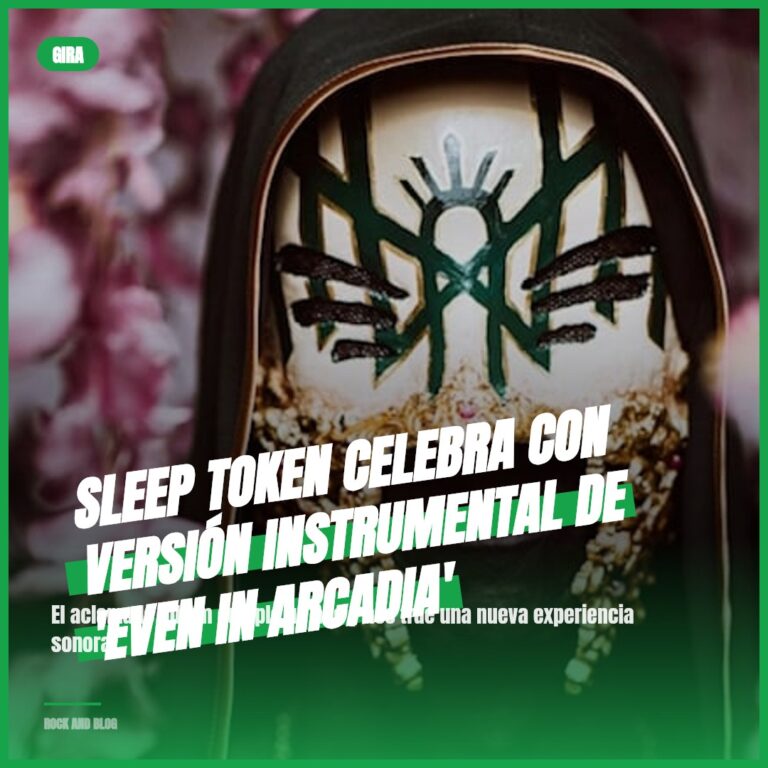 Sleep Token celebra con versión instrumental de ‘Even In Arcadia’