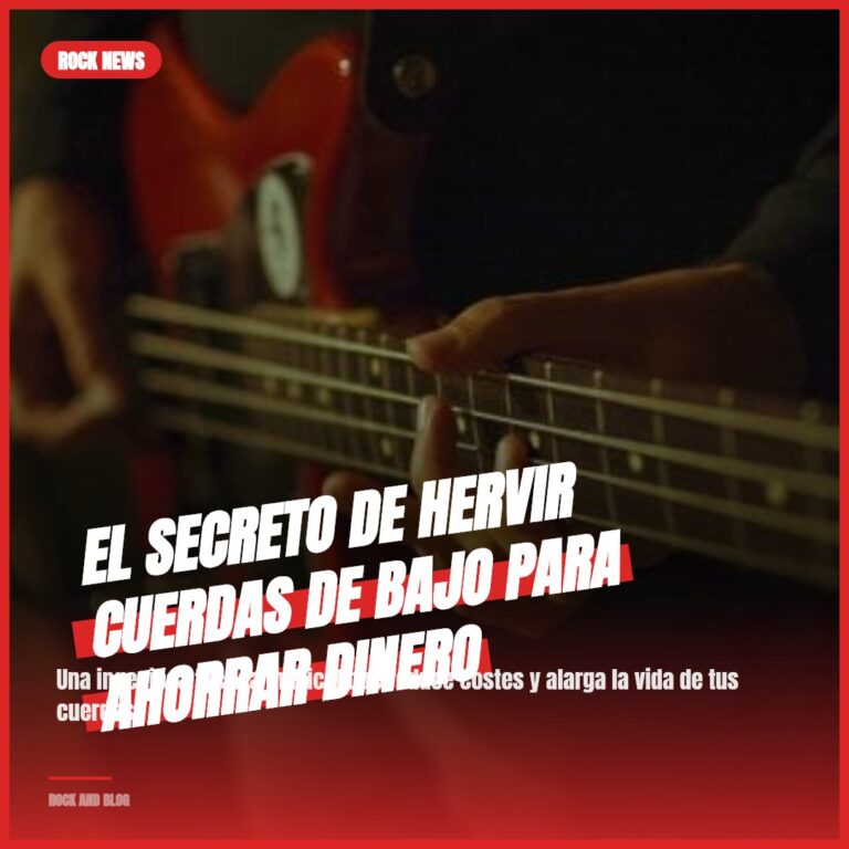 El Secreto de Hervir Cuerdas de Bajo para Ahorrar Dinero