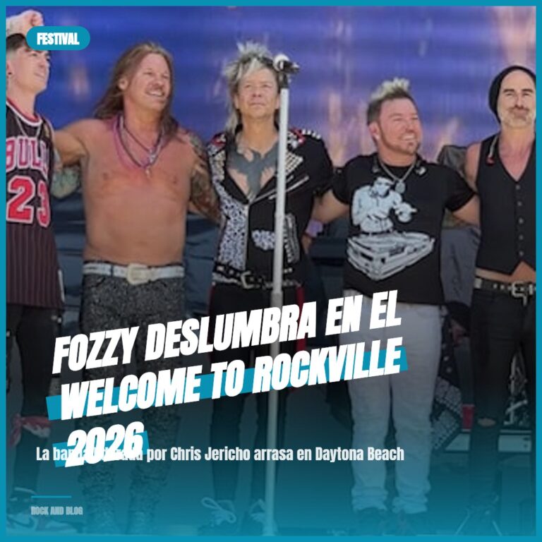 FOZZY deslumbra en el Welcome To Rockville 2026