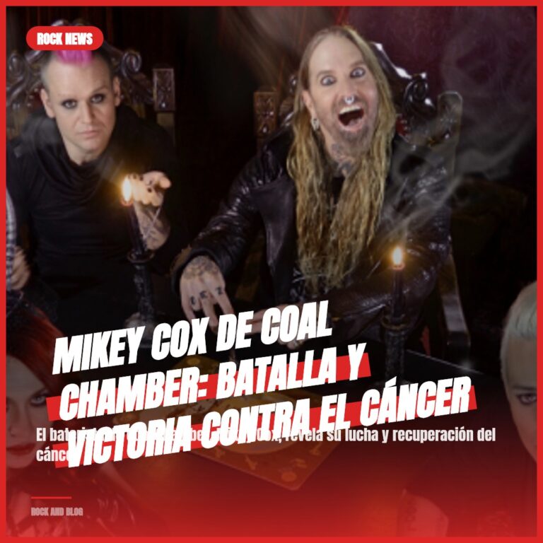 Mikey Cox de Coal Chamber: batalla y victoria contra el cáncer