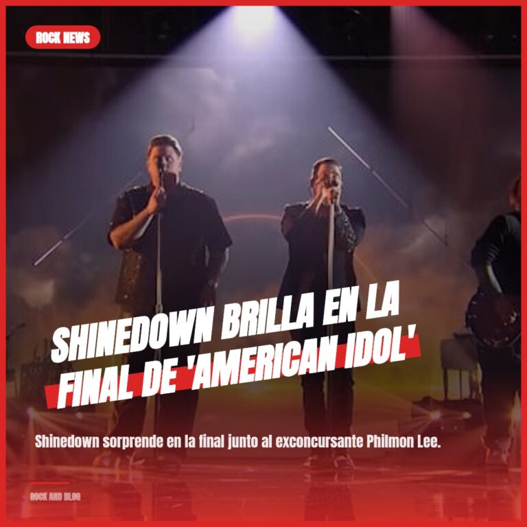 Shinedown brilla en la final de ‘American Idol’