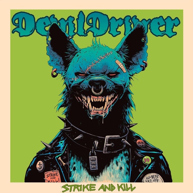Portada de 'Strike And Kill' de DEVILDRIVER