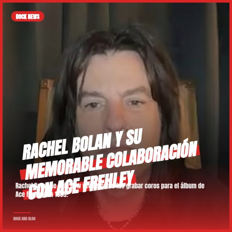 Rachel Bolan y su memorable colaboración con Ace Frehley