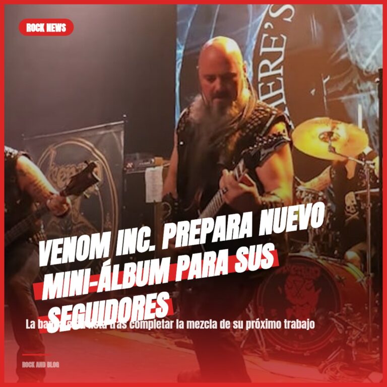 VENOM INC. prepara nuevo mini-álbum para sus seguidores