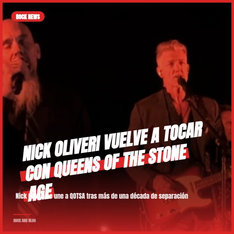 Nick Oliveri vuelve a tocar con Queens of the Stone Age