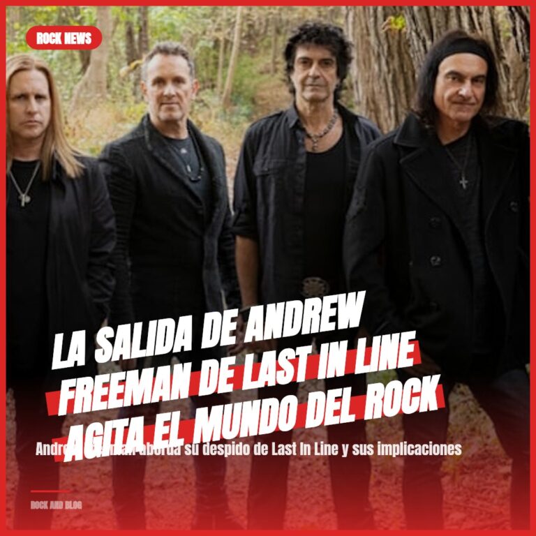 La salida de Andrew Freeman de Last In Line agita el mundo del rock