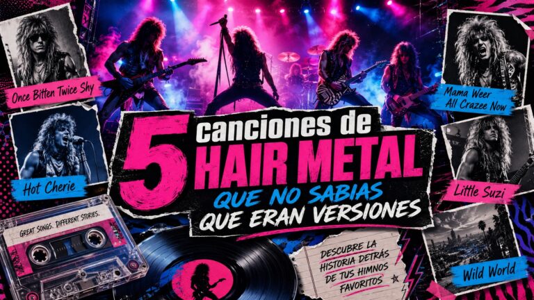 5 canciones de hair metal que quizás no sabías que eran versiones