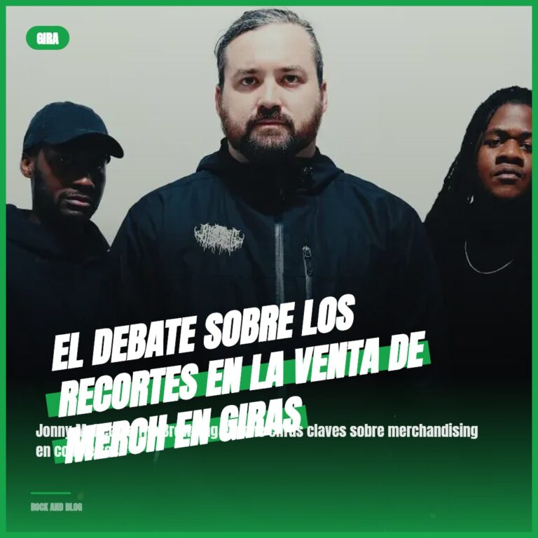 El debate sobre los recortes en la venta de merch en giras