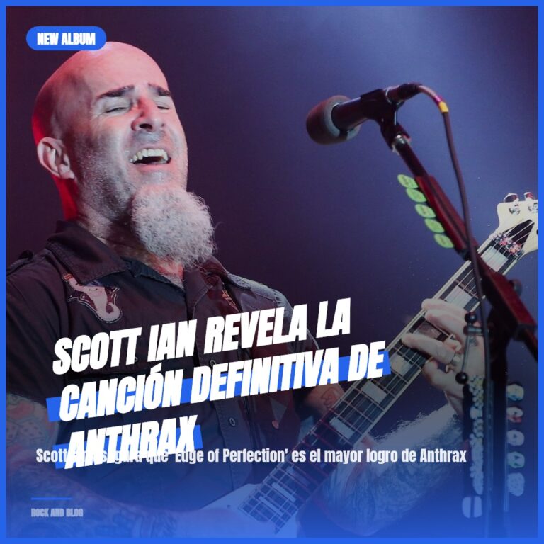 Scott Ian revela la canción definitiva de Anthrax