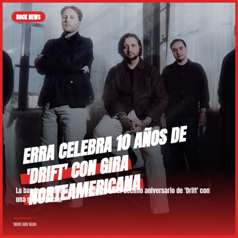 ERRA celebra 10 años de ‘Drift’ con gira norteamericana