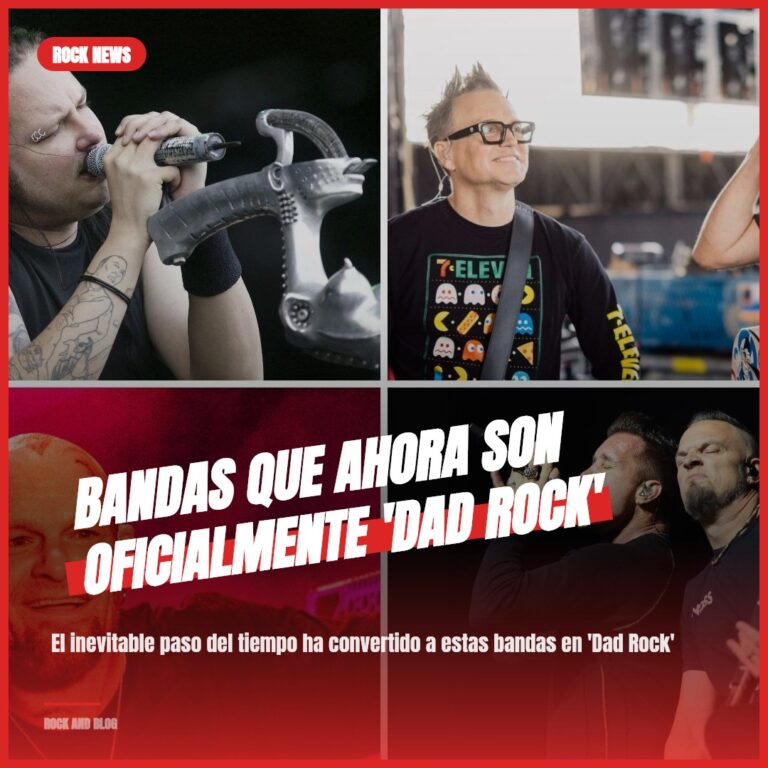 Bandas que ahora son oficialmente ‘Dad Rock’