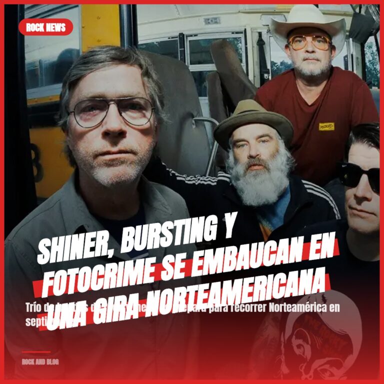 Shiner, Bursting y Fotocrime se Embaucan en una Gira Norteamericana