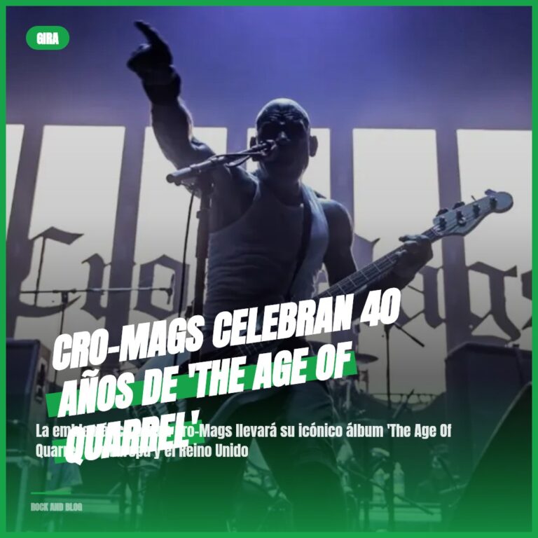 Cro-Mags celebran 40 años de ‘The Age Of Quarrel’