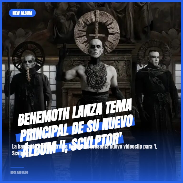 Behemoth lanza tema principal de su nuevo álbum ‘I, Scvlptor’