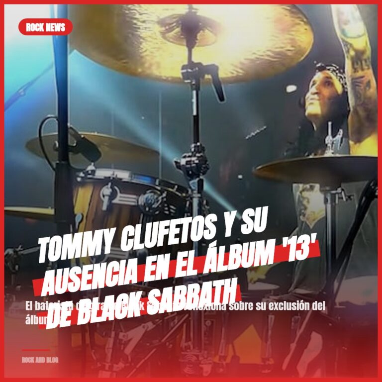 Tommy Clufetos y su ausencia en el álbum ’13’ de Black Sabbath