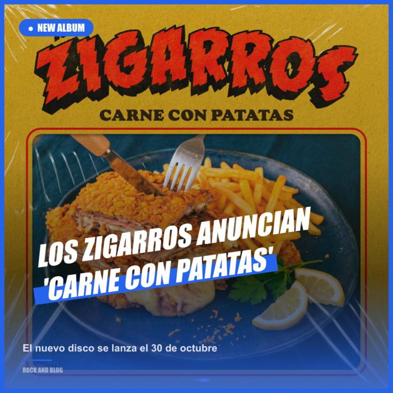 Los Zigarros anuncian nuevo disco «Carne con patatas»