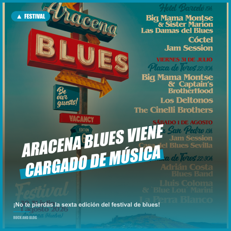 Aracena Blues 2026: Sexta edición con grandes artistas