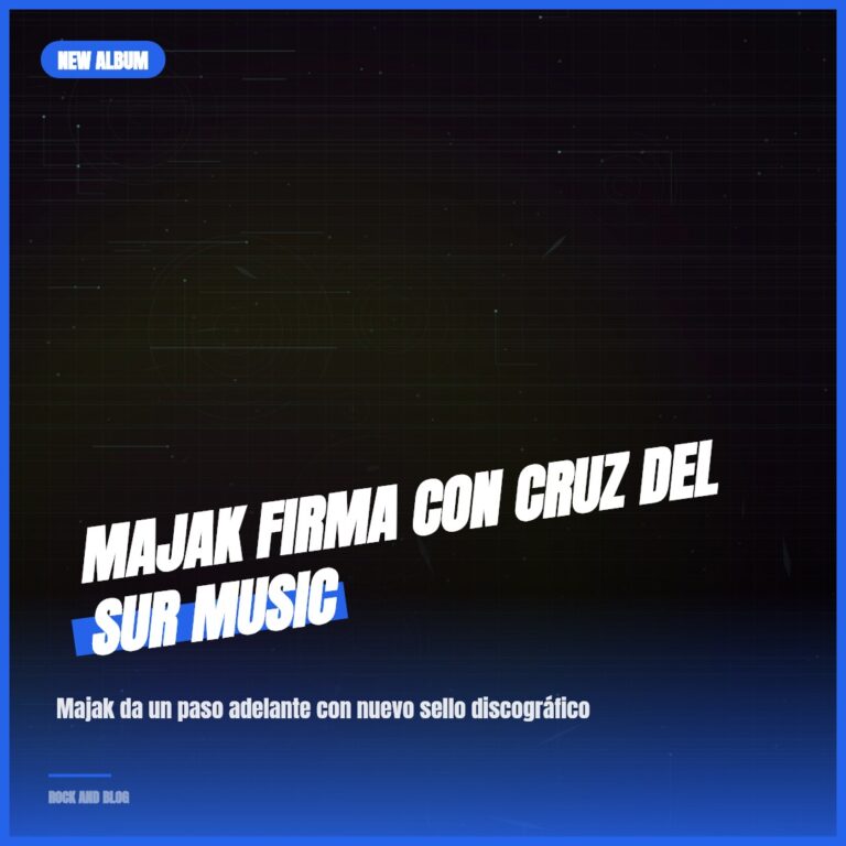 Majak firma con Cruz Del Sur Music