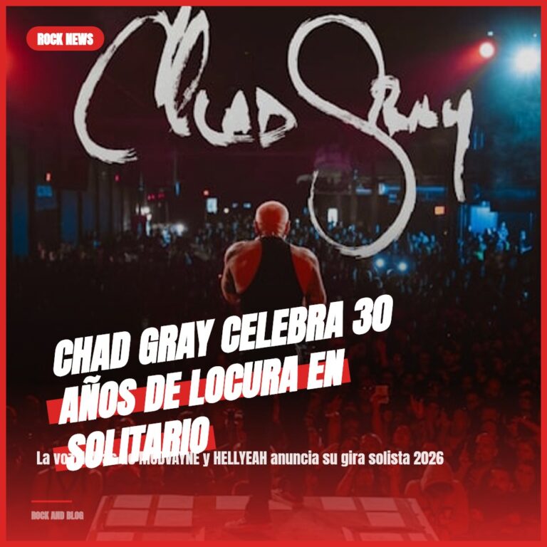Chad Gray celebra 30 años de locura en solitario