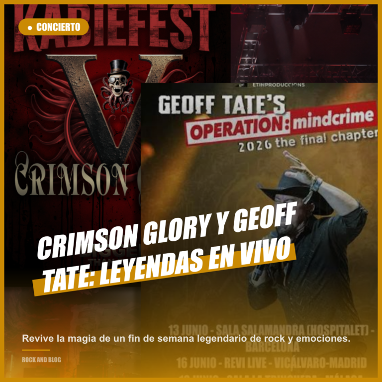 Crimson Glory y Geoff Tate emocionan en Santurtzi y Barcelona