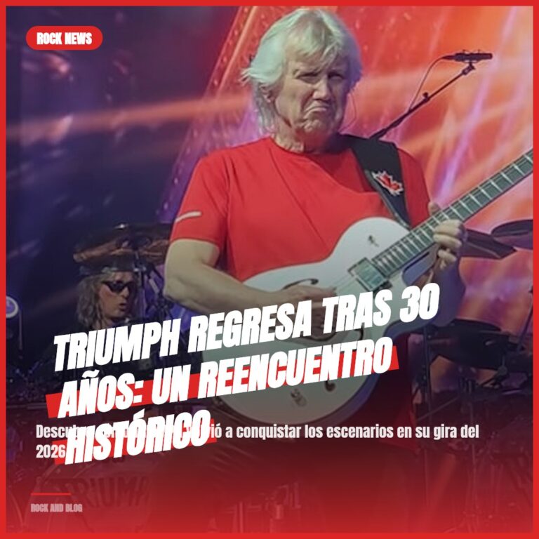 TRIUMPH regresa tras 30 años: un reencuentro histórico