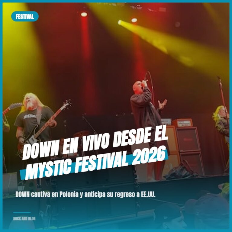 DOWN en vivo desde el Mystic Festival 2026
