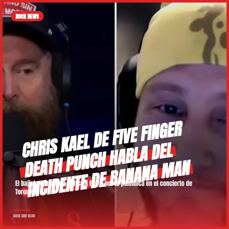 Chris Kael de Five Finger Death Punch Habla del Incidente de Banana Man