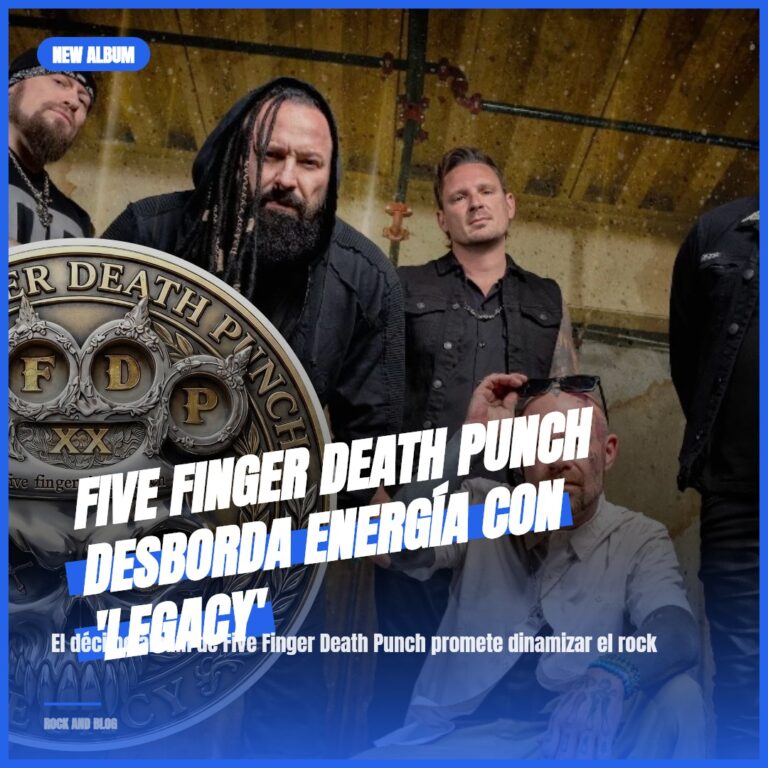 Five Finger Death Punch Desborda Energía con ‘Legacy’