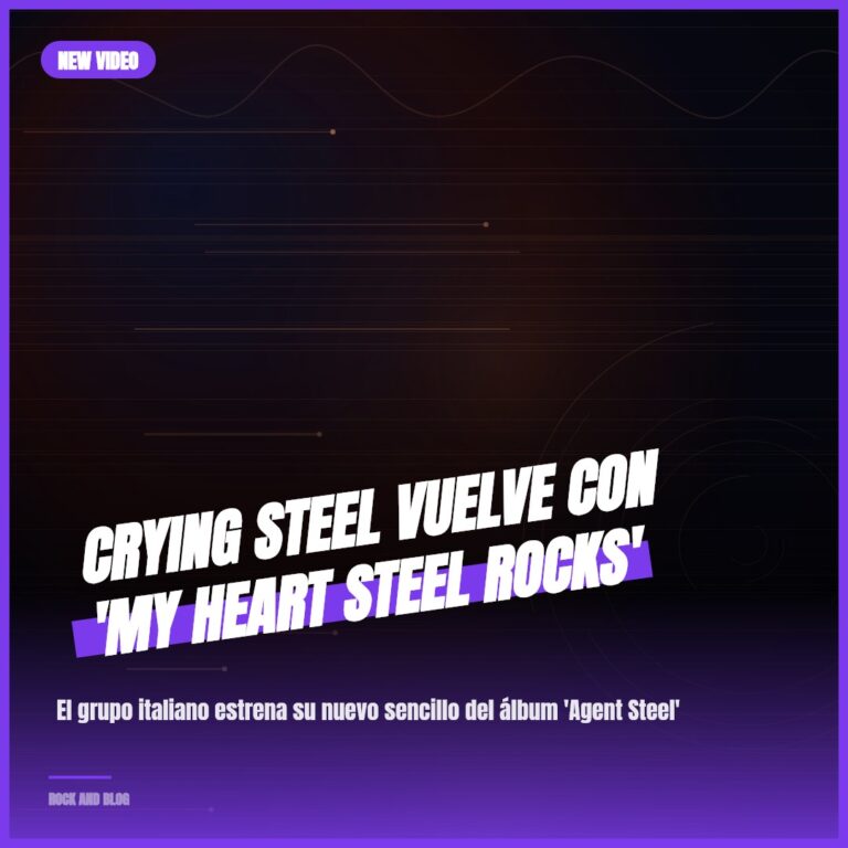 Crying Steel vuelve con ‘My Heart Steel Rocks’