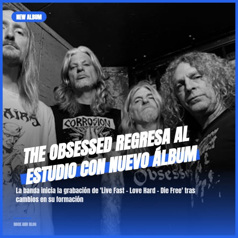 THE OBSESSED regresa al estudio con nuevo álbum