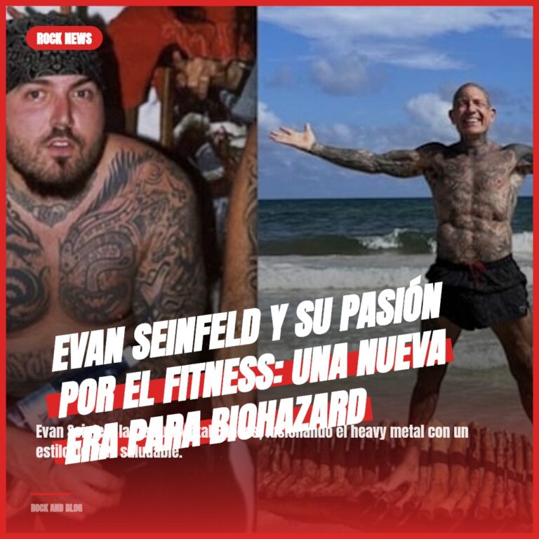 Evan Seinfeld y su pasión por el fitness: una nueva era para Biohazard