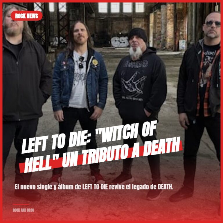 LEFT TO DIE: «Witch Of Hell» un Tributo a DEATH