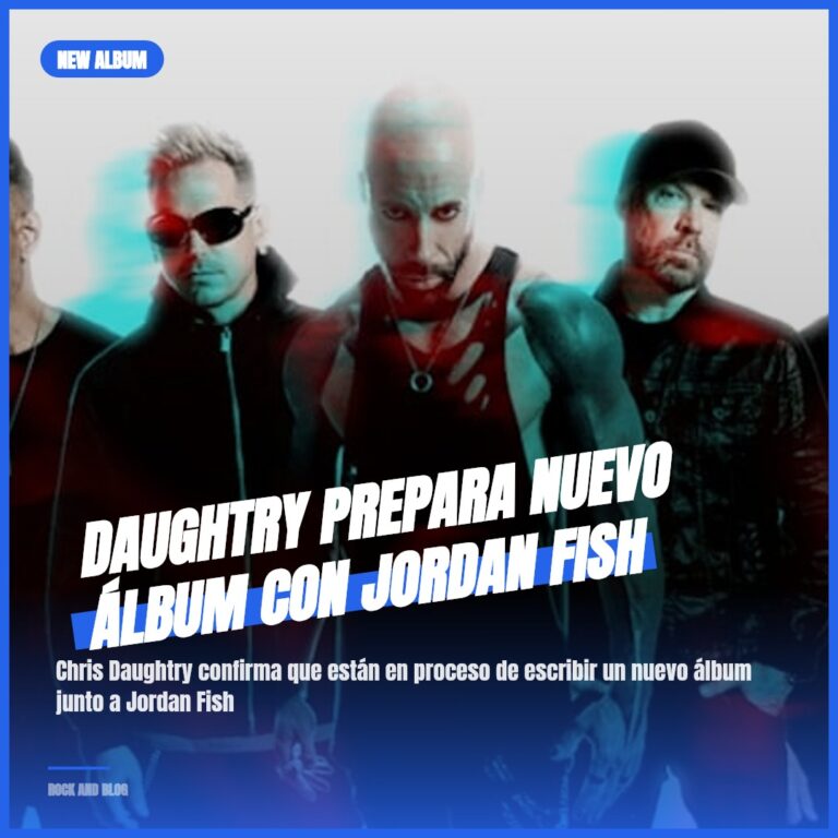 Daughtry prepara nuevo álbum con Jordan Fish