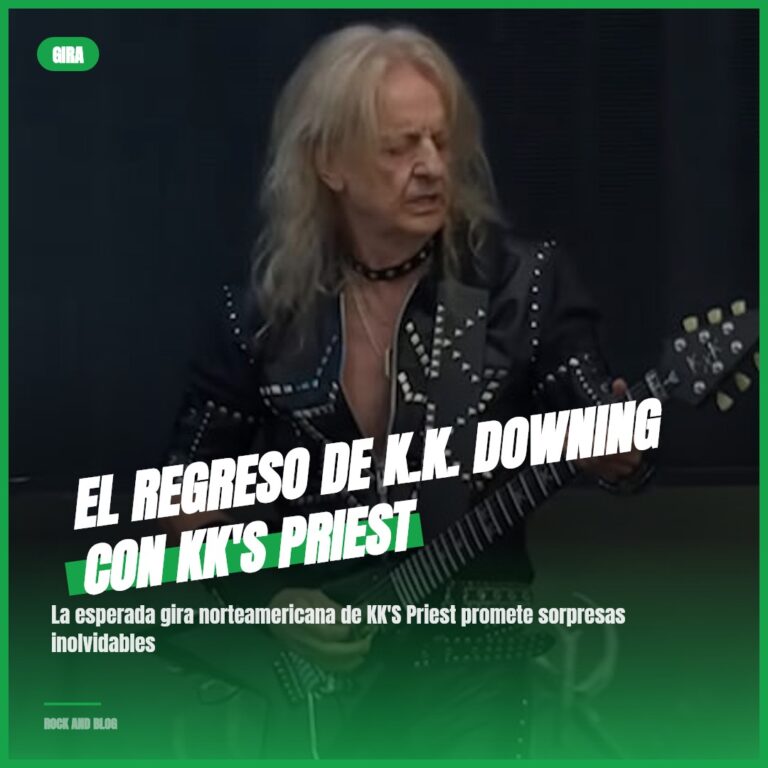 El regreso de K.K. Downing con KK’S Priest