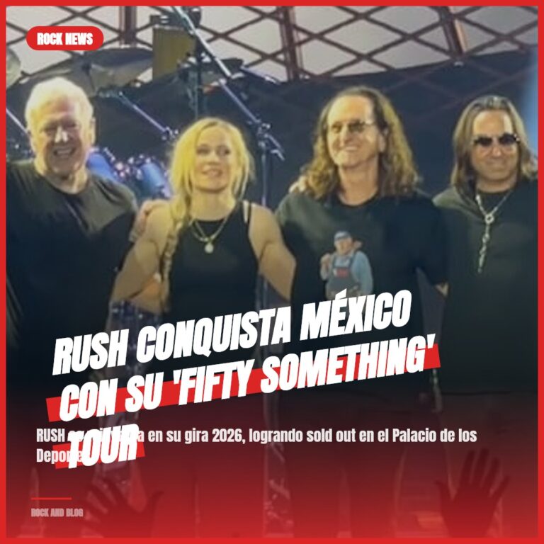 RUSH conquista México con su ‘Fifty Something’ Tour