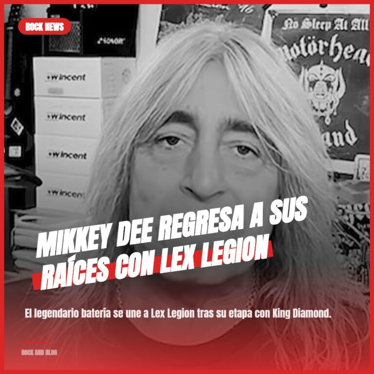 Mikkey Dee Regresa a sus Raíces con Lex Legion