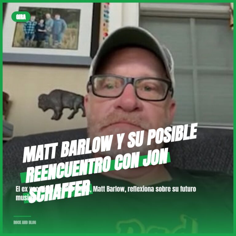 Matt Barlow y su Posible Reencuentro con Jon Schaffer