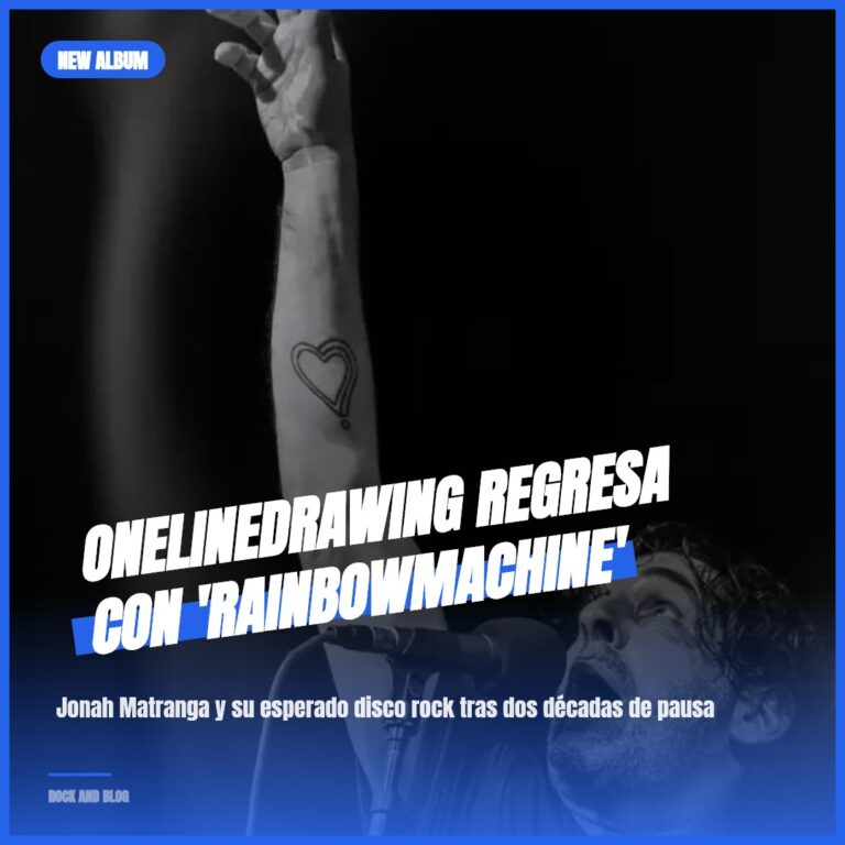 Onelinedrawing regresa con ‘RAINBOWMACHINE’