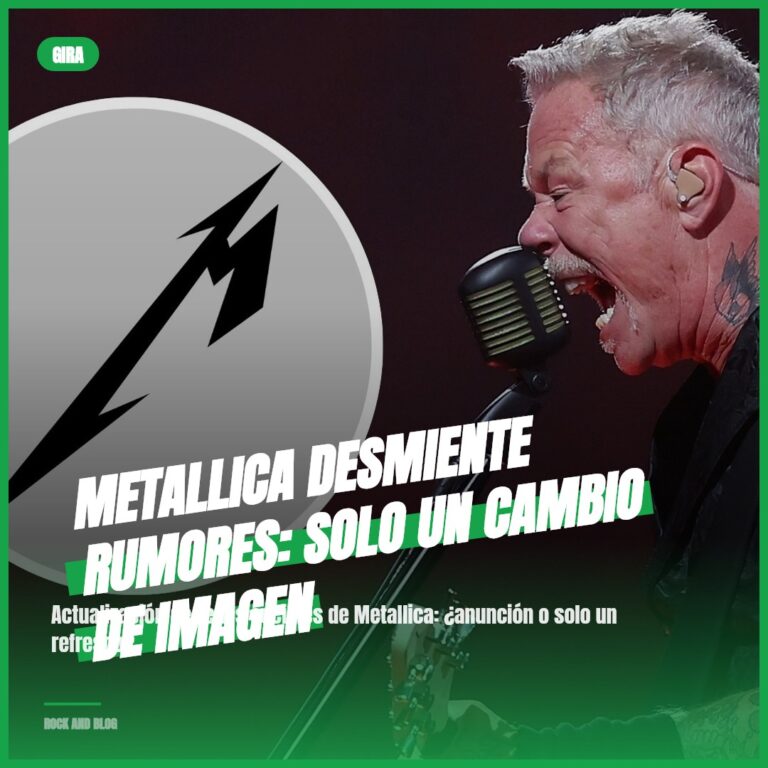Metallica Desmiente Rumores: Solo un Cambio de Imagen