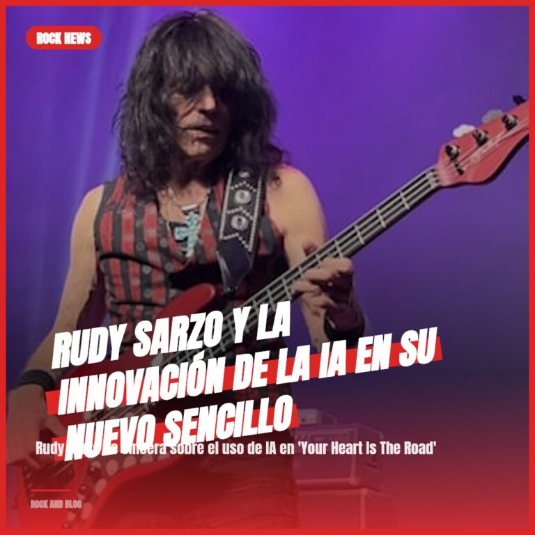 Rudy Sarzo y la innovación de la IA en su nuevo sencillo