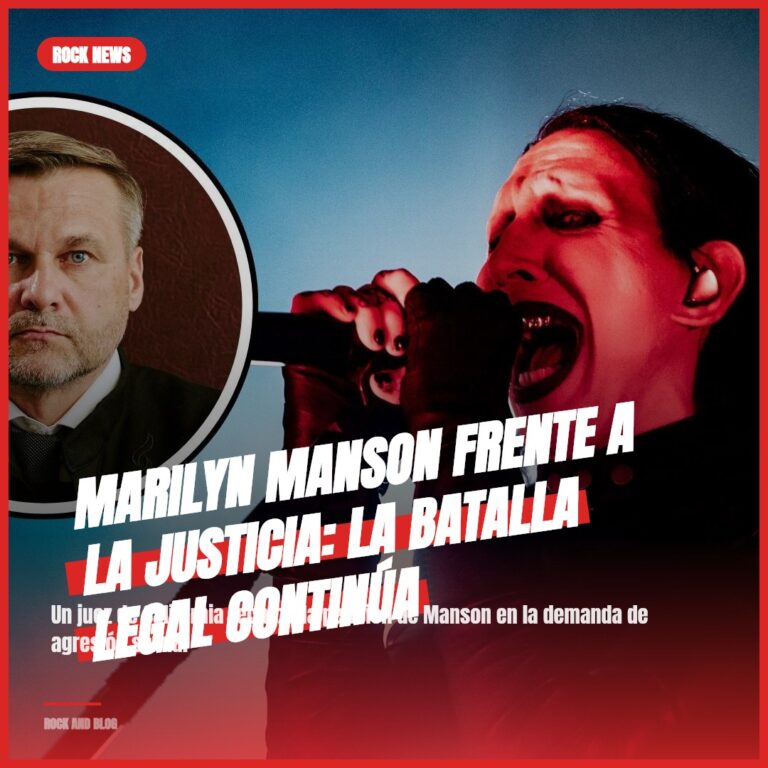 Marilyn Manson frente a la justicia: la batalla legal continúa