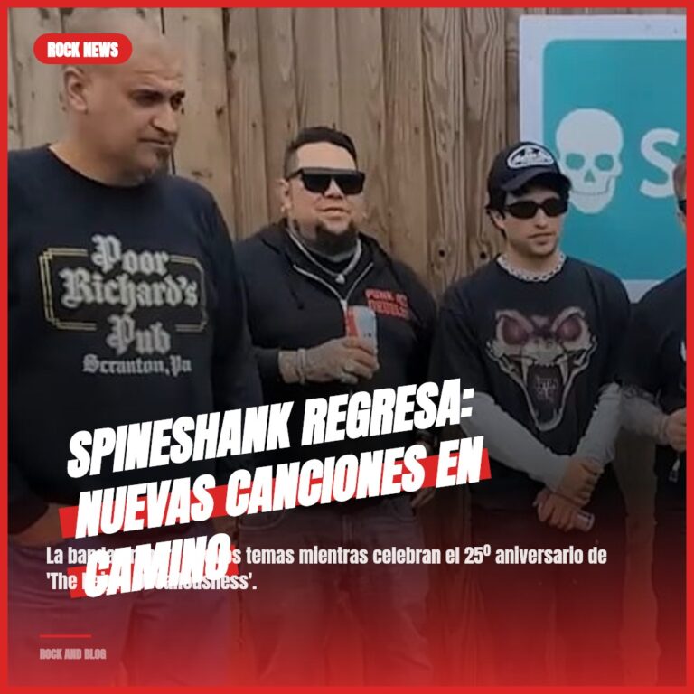 SPINESHANK Regresa: Nuevas Canciones en Camino