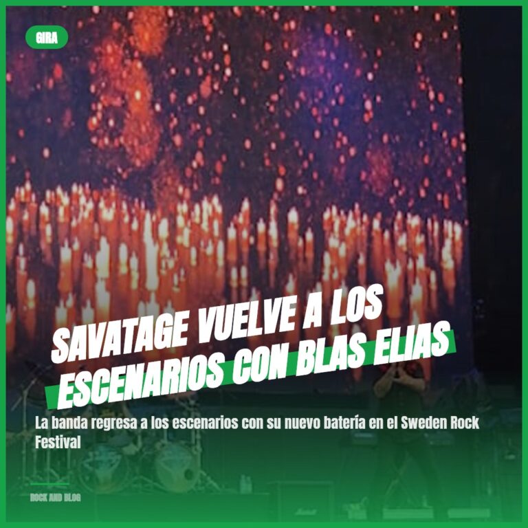 Savatage vuelve a los escenarios con Blas Elias