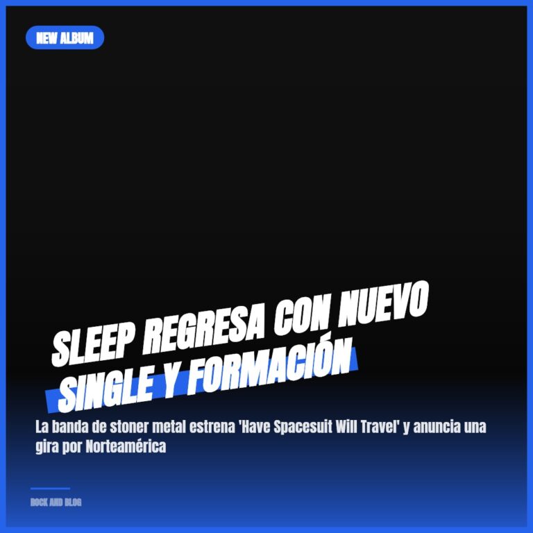 Sleep regresa con nuevo single y formación
