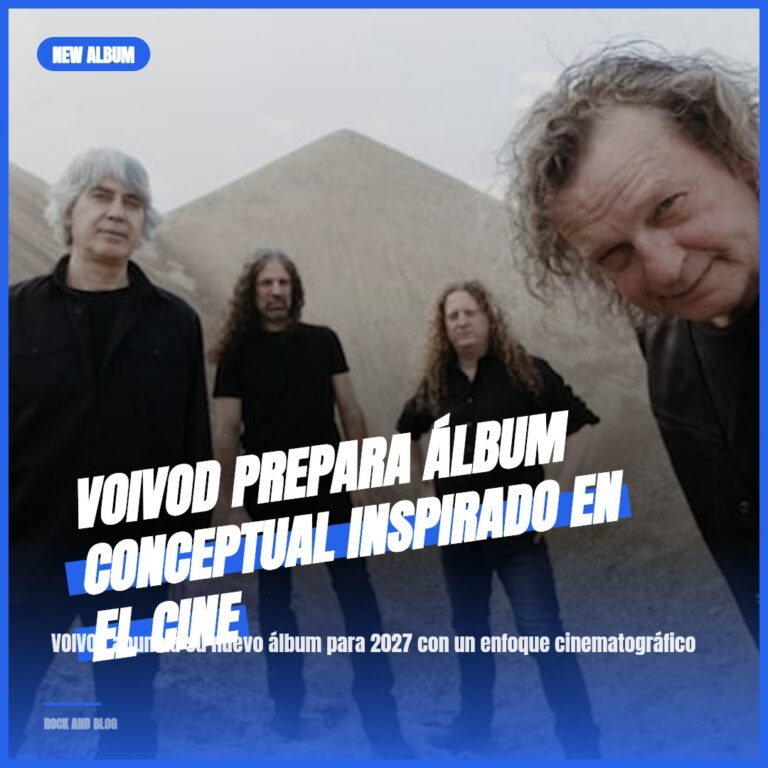 VOIVOD prepara álbum conceptual inspirado en el cine