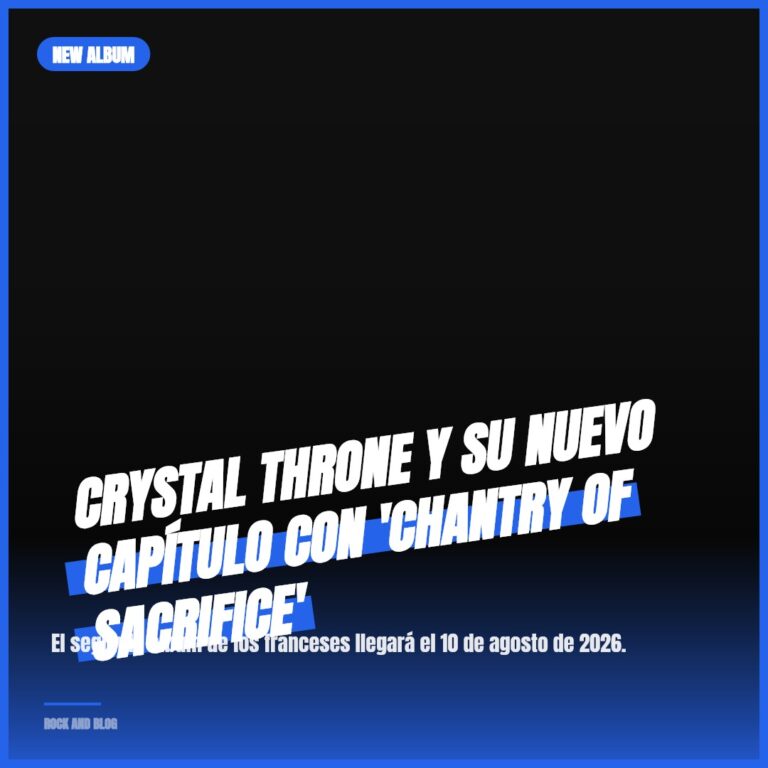 Crystal Throne y su nuevo capítulo con ‘Chantry Of Sacrifice’