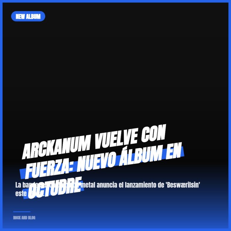 Arckanum vuelve con fuerza: nuevo álbum en octubre