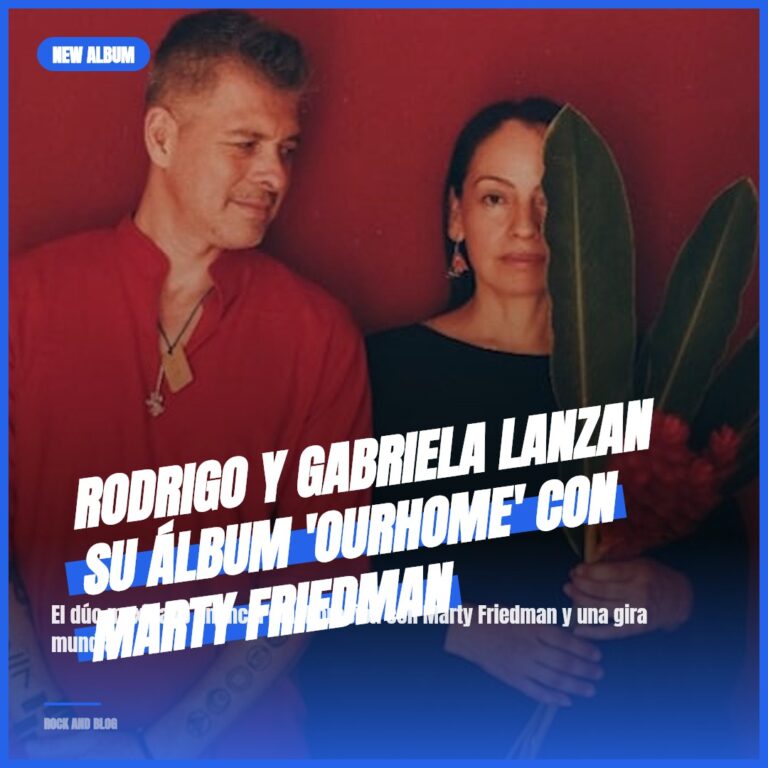 Rodrigo y Gabriela lanzan su álbum ‘OurHome’ con Marty Friedman