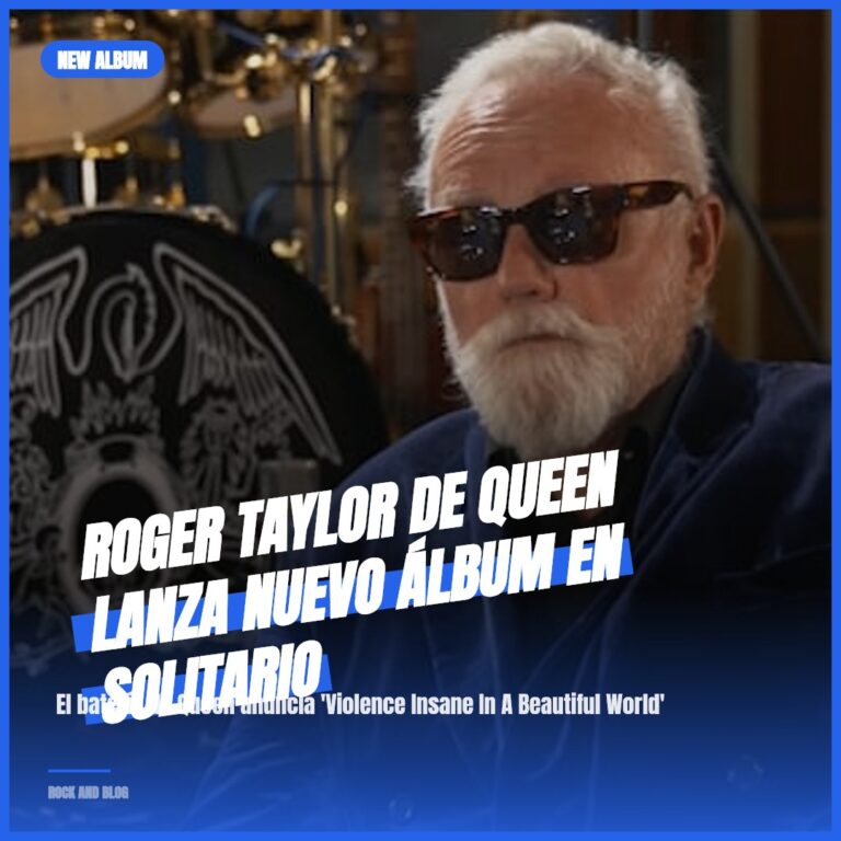 Roger Taylor de Queen lanza nuevo álbum en solitario
