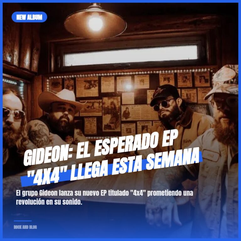 Gideon: El esperado EP «4×4» llega esta semana